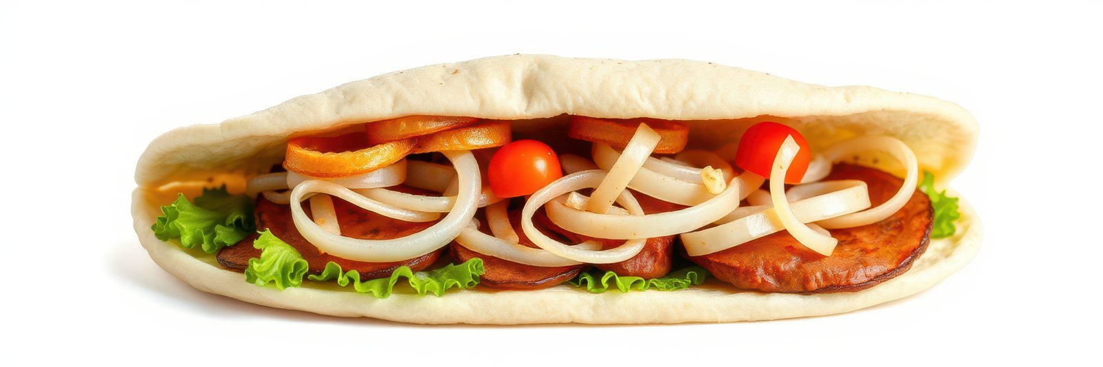Flavorful sandwich with fresh ingredients and vibrant toppings for a delicious meal
